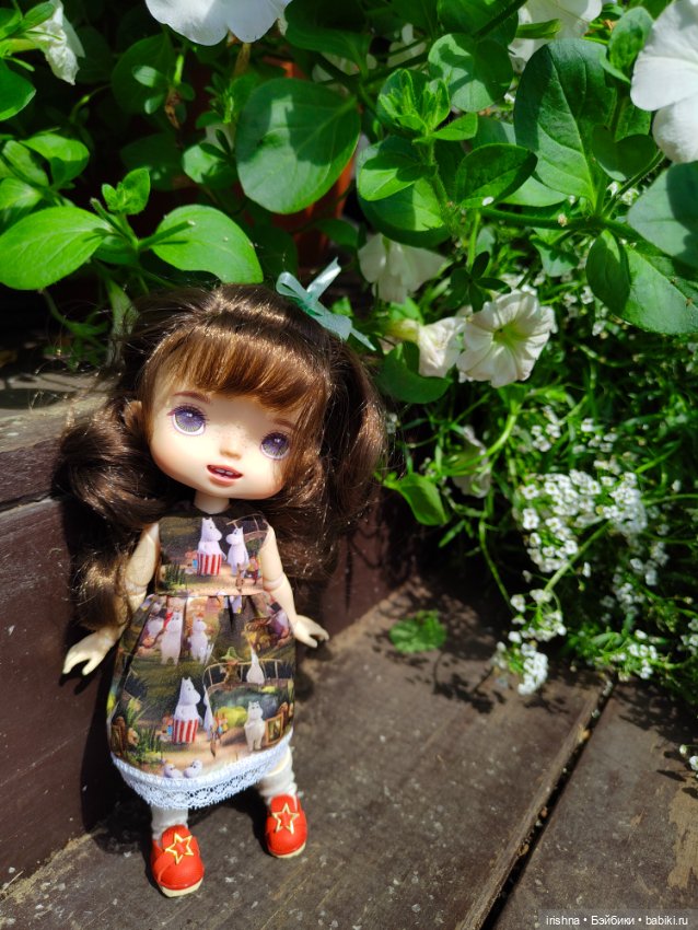 Платье с Мумми Троллями — Разные шарнирные куклы (не БЖД): редкие (фото 5)