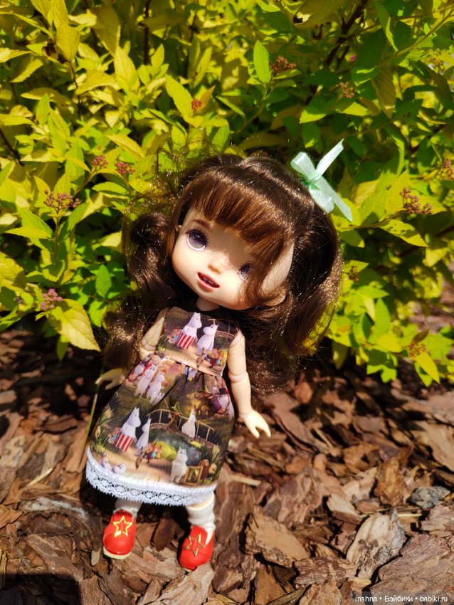 Платье с Мумми Троллями — Разные шарнирные куклы (не БЖД): редкие (фото 2)