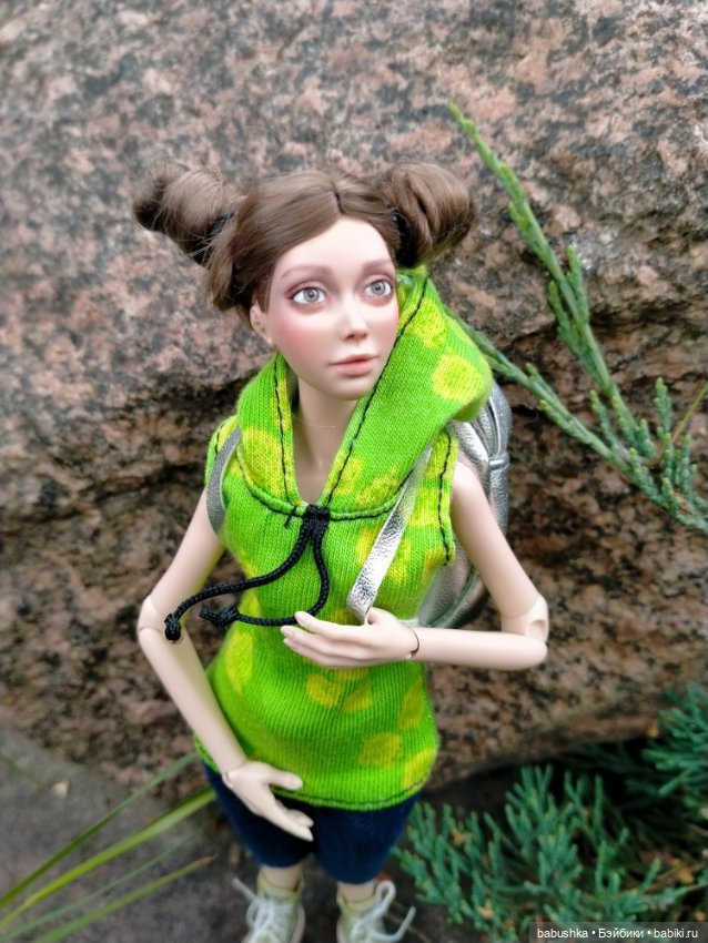 Прогулка — Авторские шарнирные куклы своими руками: лепка