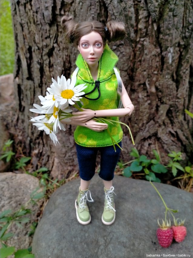 Прогулка — Авторские шарнирные куклы своими руками: лепка (фото 7)