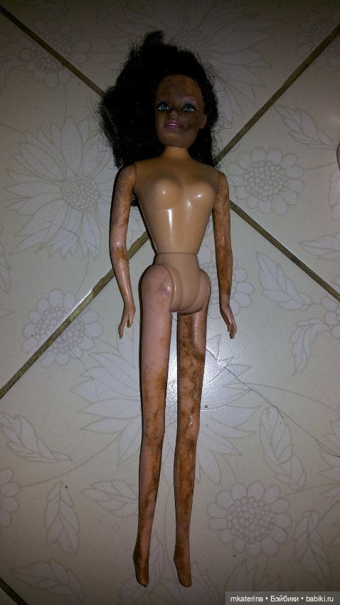 Салон красоты для старой куклы. Модный показ