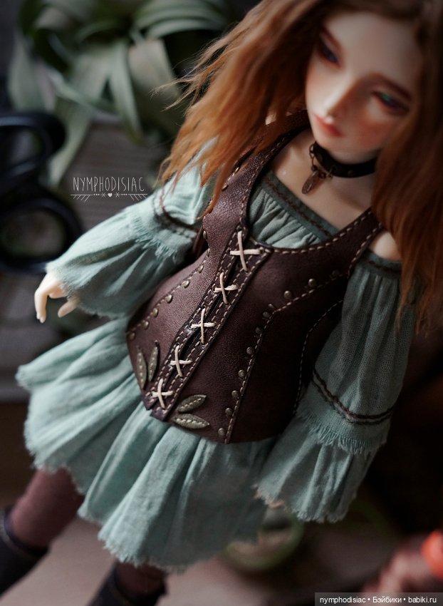 Странствующая травница - авторский наряд для Минифи (фото 2)