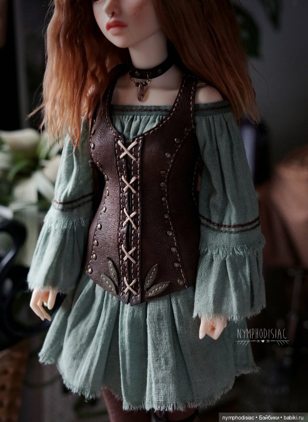 Странствующая травница - авторский наряд для Минифи (фото 7)