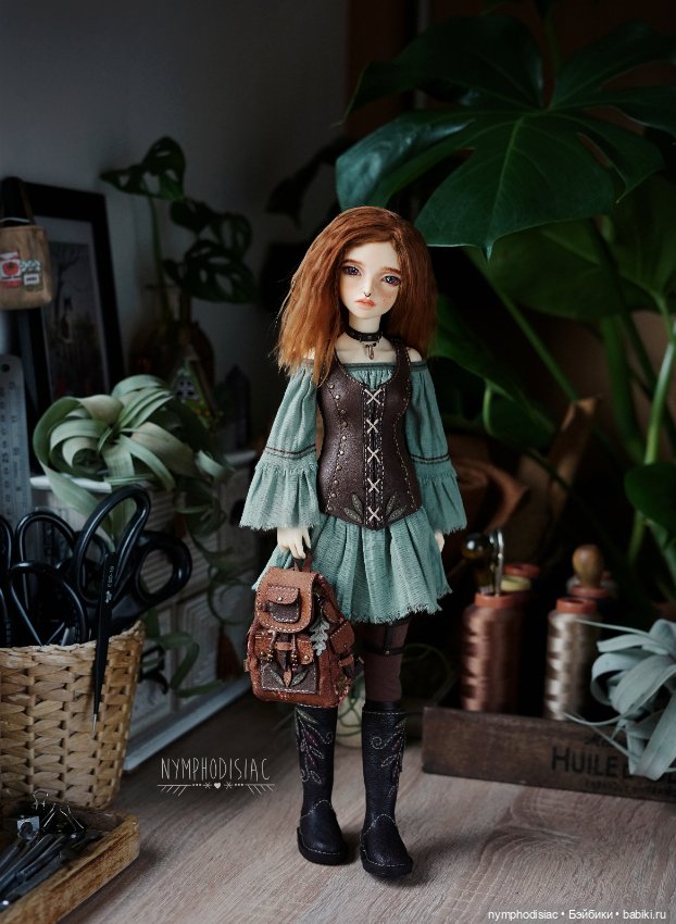 Странствующая травница - авторский наряд для Минифи