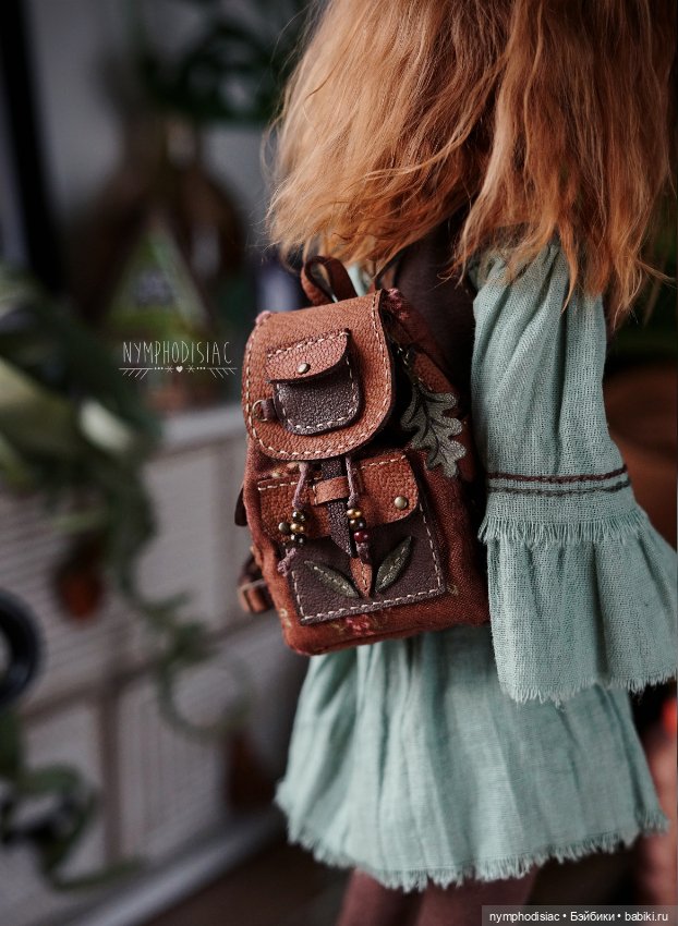 Странствующая травница - авторский наряд для Минифи (фото 8)