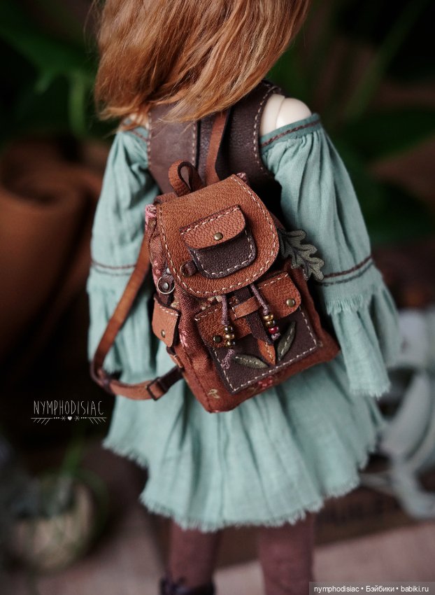 Странствующая травница - авторский наряд для Минифи (фото 3)
