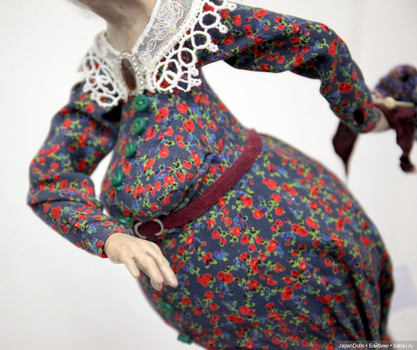 "Мисс Марпл спешит на помощь" на выставке "Куклы с характером. Четвертая высота" (фото 7)