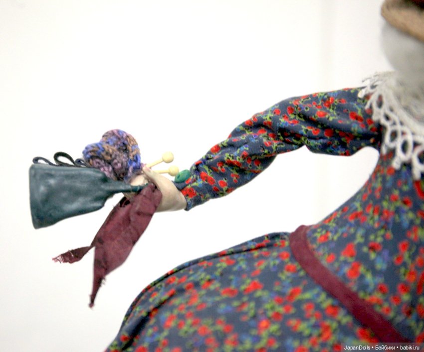 "Мисс Марпл спешит на помощь" на выставке "Куклы с характером. Четвертая высота" (фото 9)