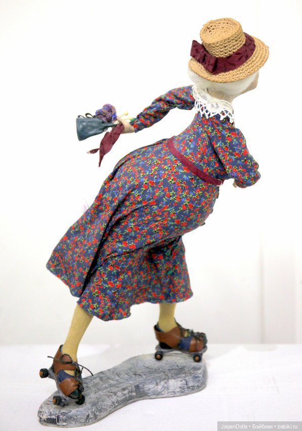 "Мисс Марпл спешит на помощь" на выставке "Куклы с характером. Четвертая высота" (фото 8)