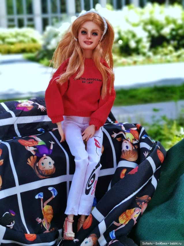 Один из первых ooakов был на кукле из FP (фото 9)