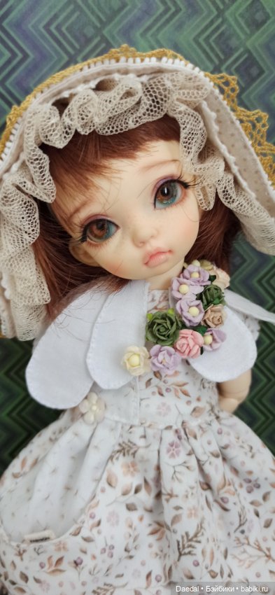 Платье цветочек на литлфи