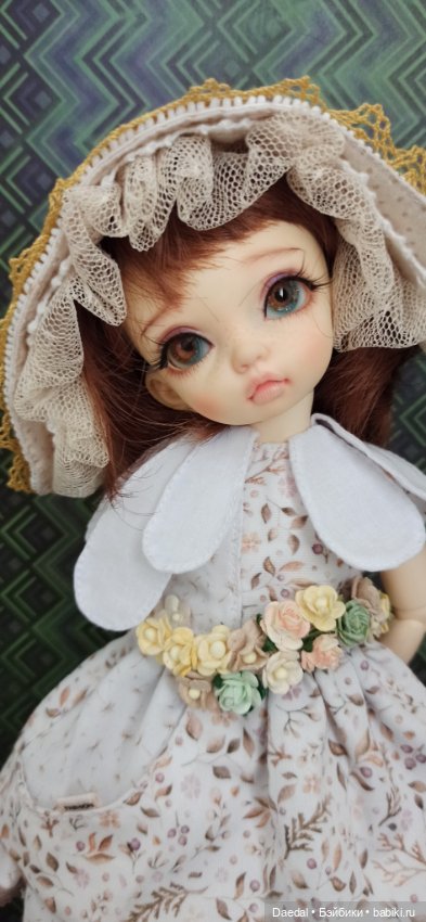 Платье цветочек на литлфи