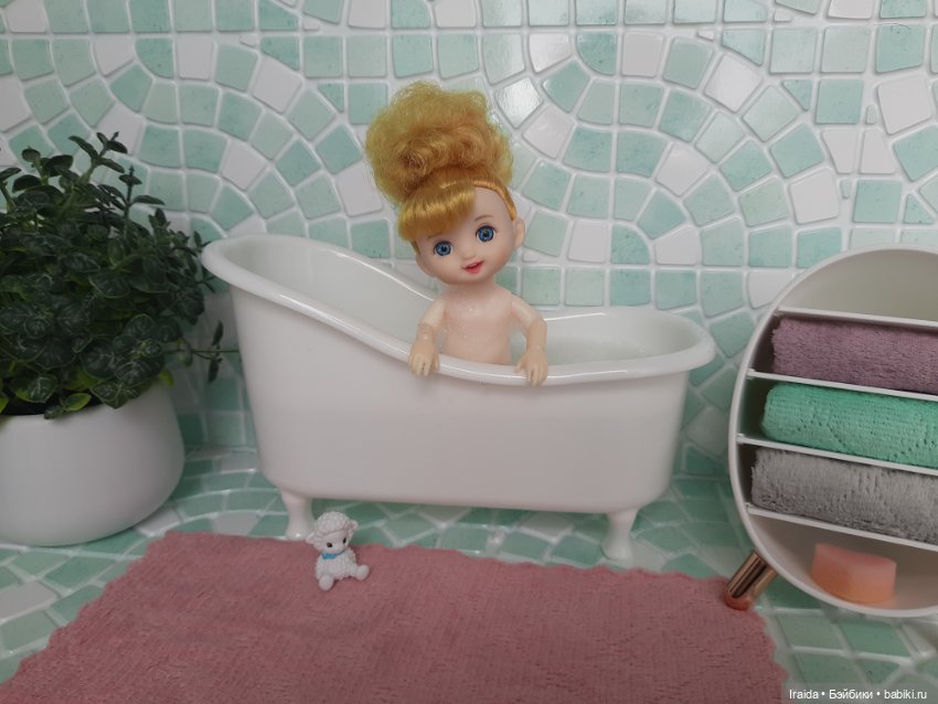 Галочка💦 Банный день🧽🛁🧼 — Куклы Baboliy (Баболи (фото 3)