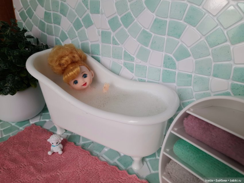 Галочка💦 Банный день🧽🛁🧼 — Куклы Baboliy (Баболи