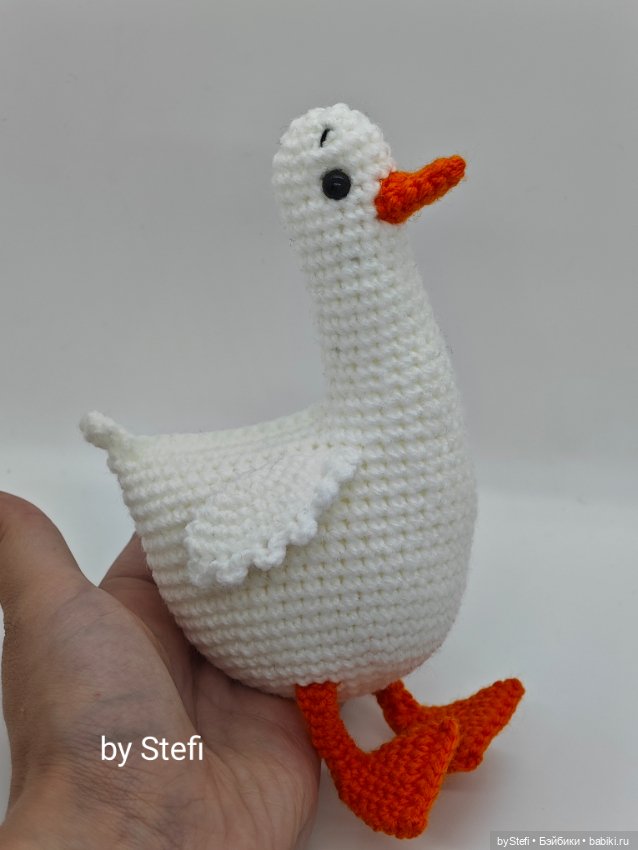 Гусик — Вязаные игрушки и амигуруми: крючком (фото 7)