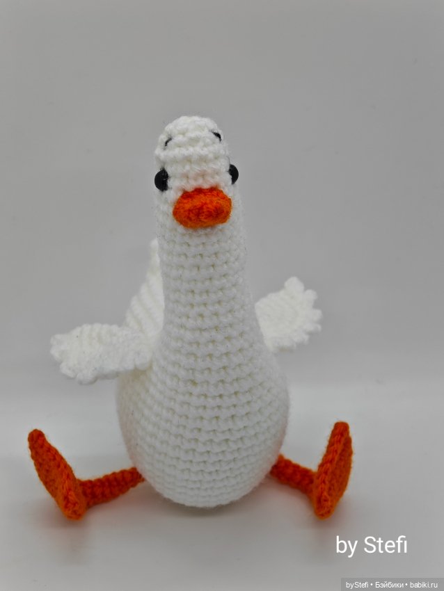 Гусик — Вязаные игрушки и амигуруми: крючком (фото 9)