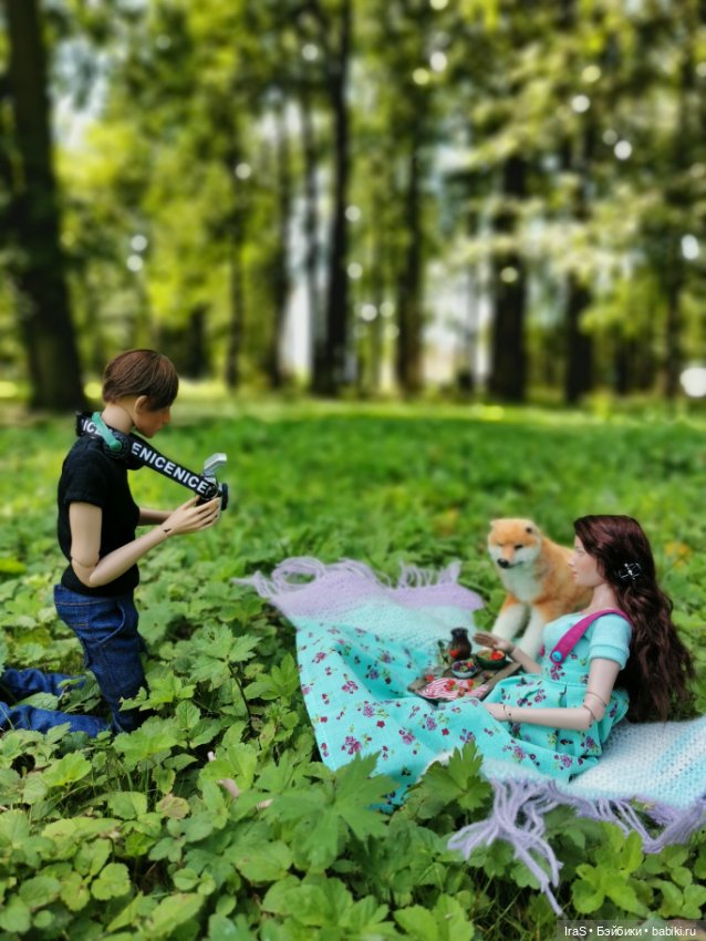 Пикник — Домашние фото авторских кукол: личные коллекции (фото 6)