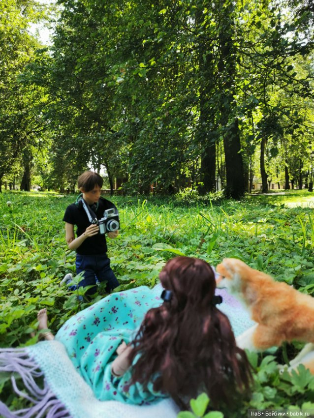 Пикник — Домашние фото авторских кукол: личные коллекции (фото 5)