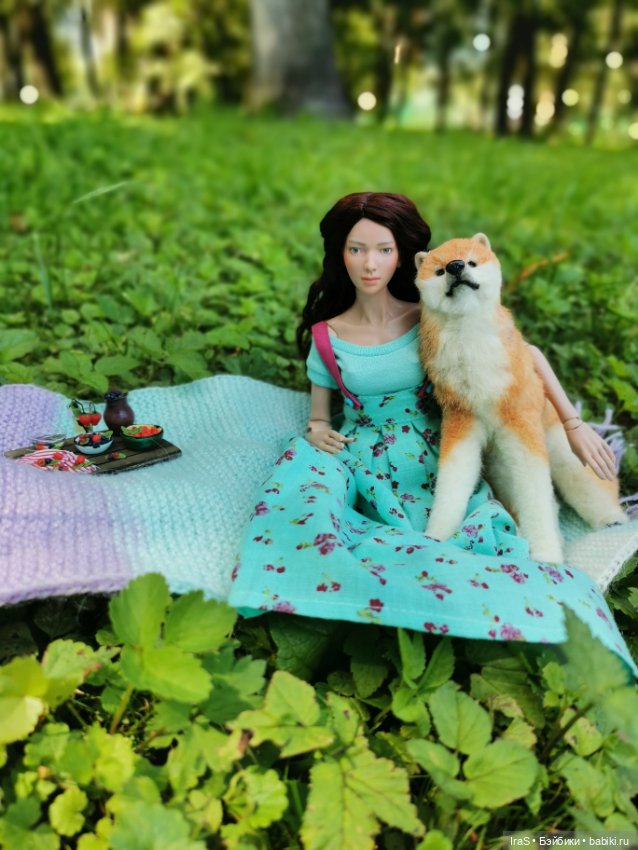 Пикник — Домашние фото авторских кукол: личные коллекции