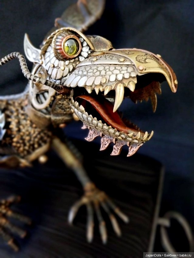 "Василиск" на выставке "Куклы с характером. Четвертая высота" (фото 2)