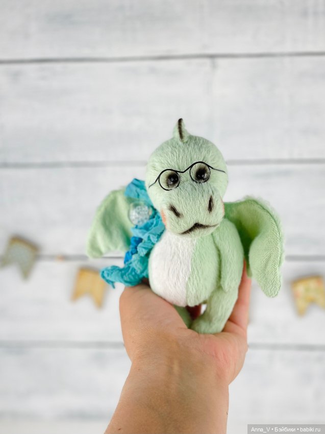 Тедди Дракоша Кейко — Авторские мишки Тедди и друзья: фото (фото 4)