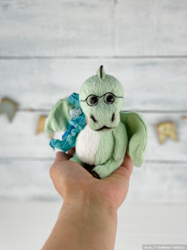 Тедди Дракоша Кейко — Авторские мишки Тедди и друзья: фото (фото 3)