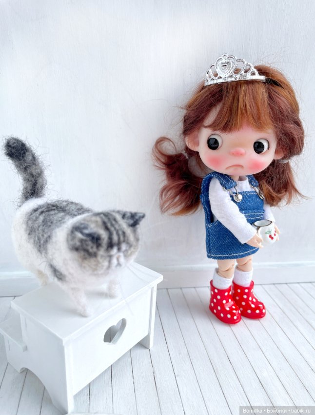 Торт и батон — Домашние фото авторских кукол: личные коллекции (фото 7)