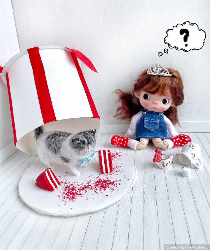 Торт и батон — Домашние фото авторских кукол: личные коллекции (фото 4)