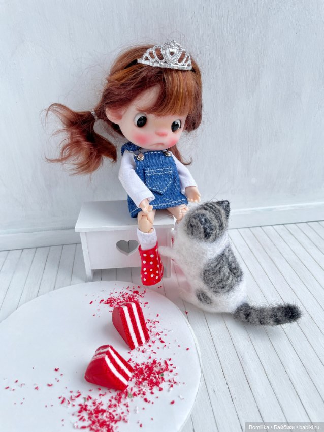 Торт и батон — Домашние фото авторских кукол: личные коллекции (фото 6)