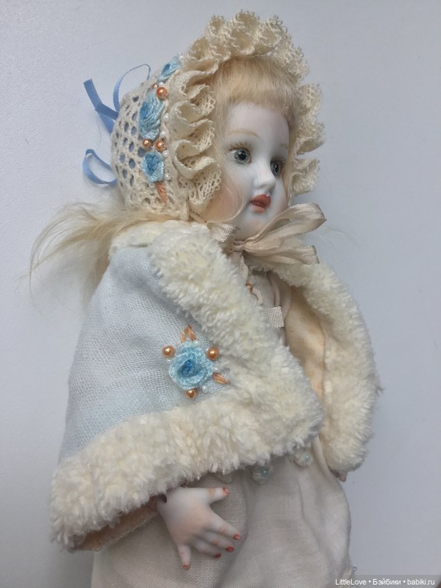 Кукла в антикварном стиле (фото 7)