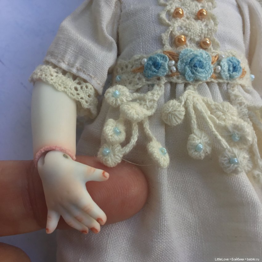 Кукла в антикварном стиле (фото 4)