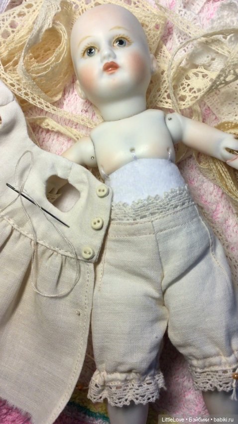 Кукла в антикварном стиле (фото 2)