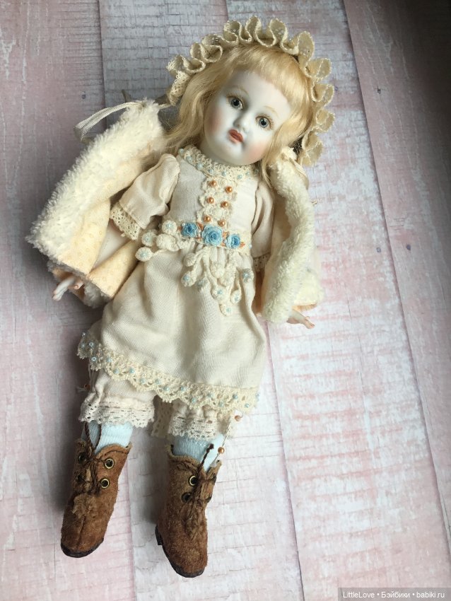 Кукла в антикварном стиле (фото 5)