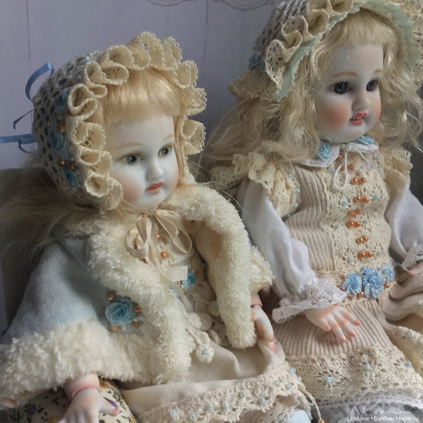 Кукла в антикварном стиле (фото 9)