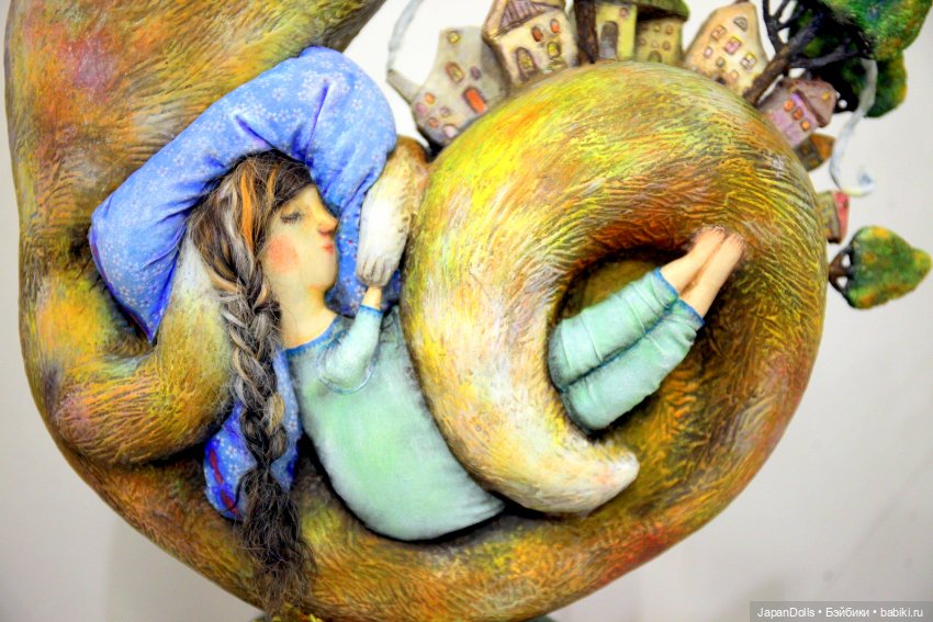 «Чудесный сон принцессы» на выставке "Куклы с характером. Четвертая высота" (фото 3)