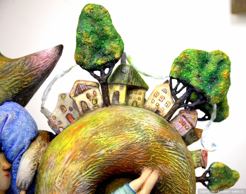 «Чудесный сон принцессы» на выставке "Куклы с характером. Четвертая высота" (фото 5)