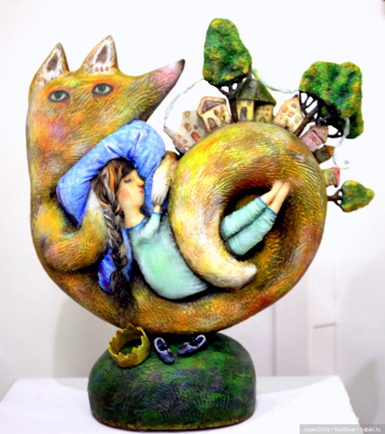 «Чудесный сон принцессы» на выставке "Куклы с характером. Четвертая высота"