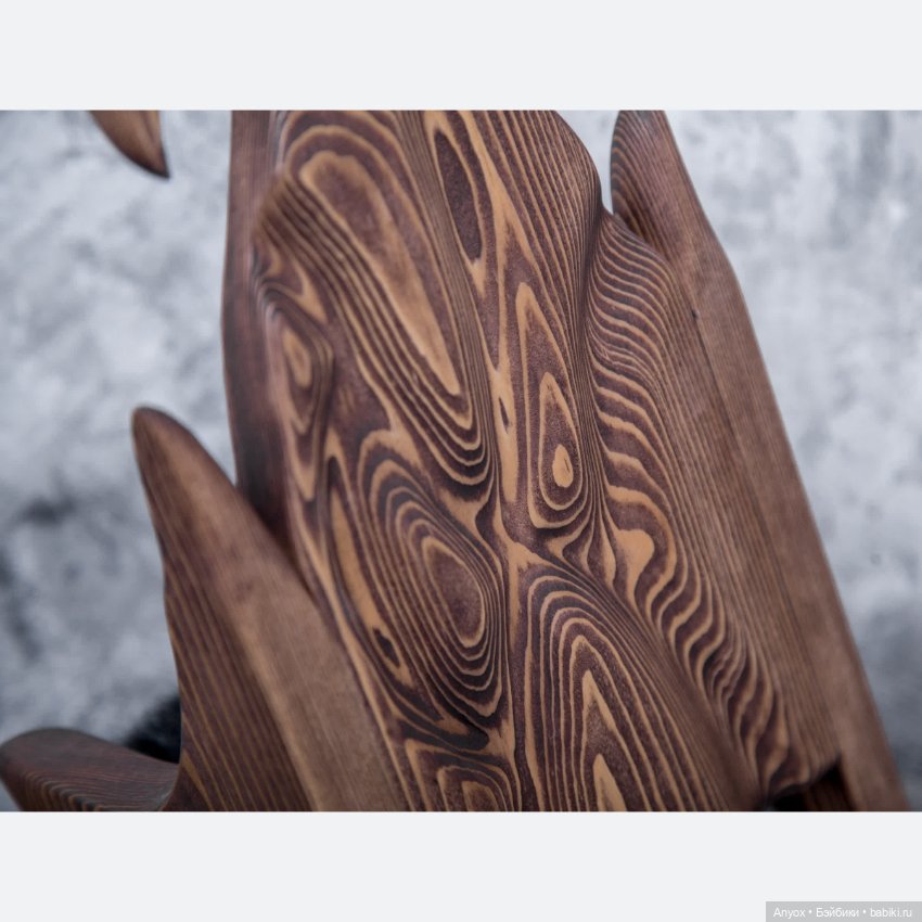 Деревянный трон — Мебель для кукол и домиков: фото