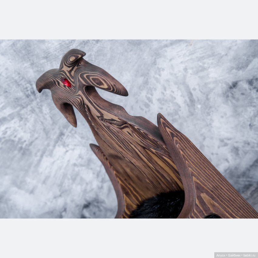 Деревянный трон — Мебель для кукол и домиков: фото