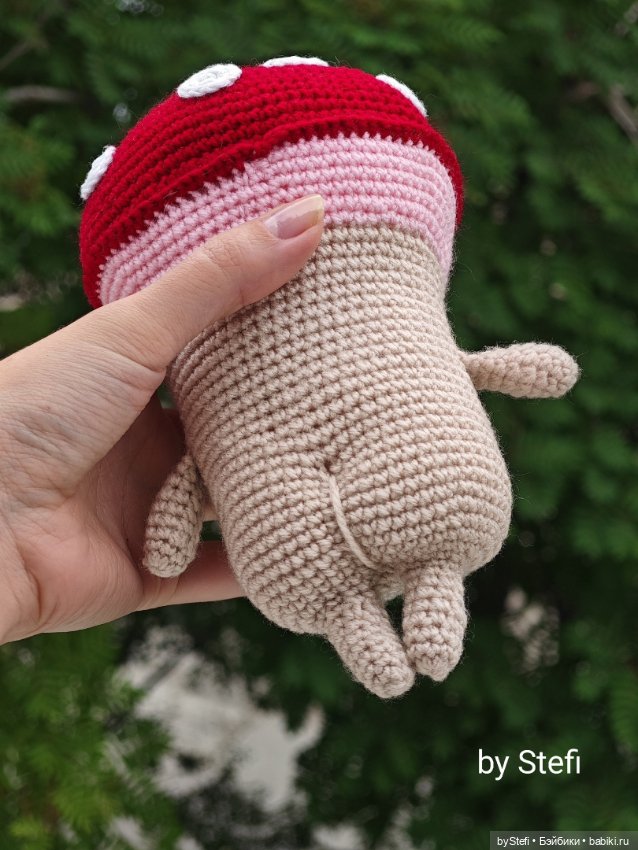 Гриб Лёлик - Светится — Вязаные игрушки и амигуруми: крючком (фото 5)