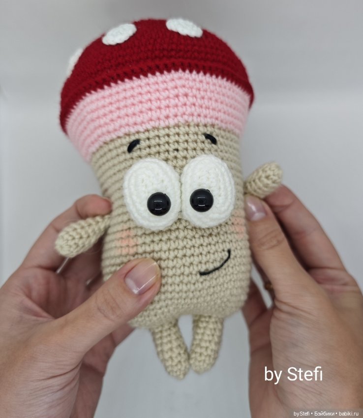 Гриб Лёлик - Светится — Вязаные игрушки и амигуруми: крючком (фото 8)