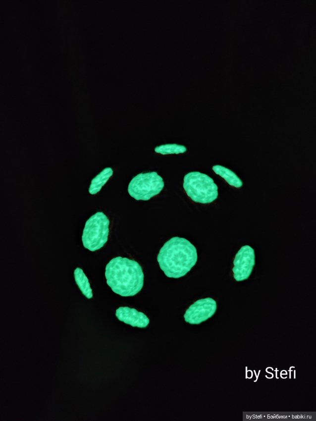 Гриб Лёлик - Светится — Вязаные игрушки и амигуруми: крючком (фото 6)