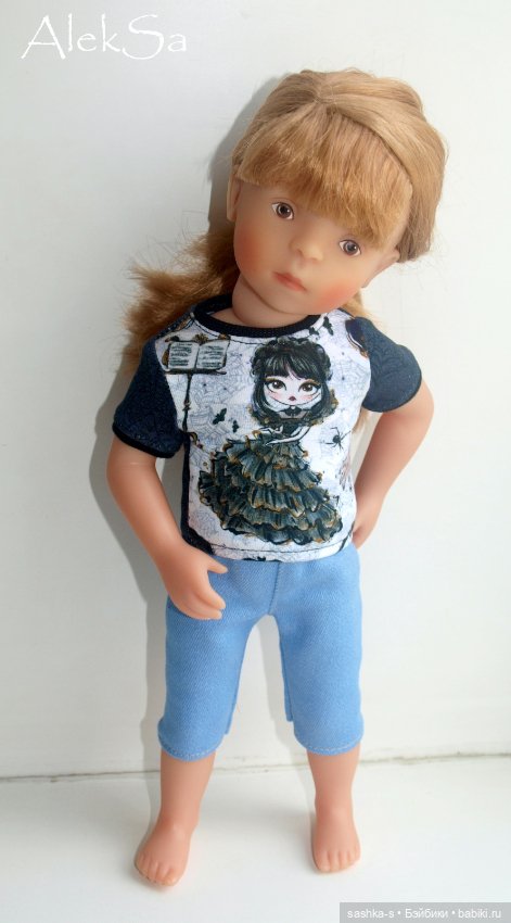 Ох уж эта Уэнсдей! Новые трикотажки для разных кукол
