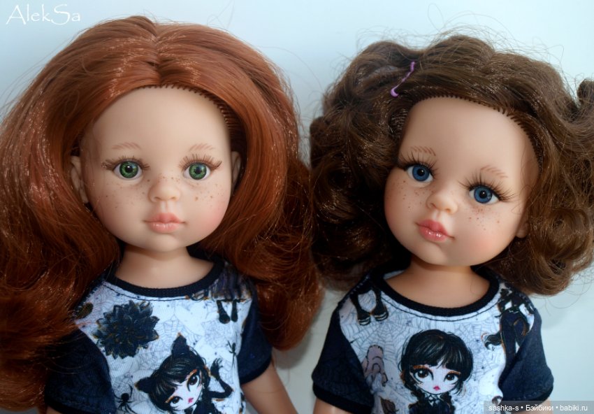 Ох уж эта Уэнсдей! Новые трикотажки для разных кукол