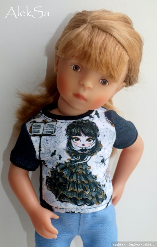 Ох уж эта Уэнсдей! Новые трикотажки для разных кукол
