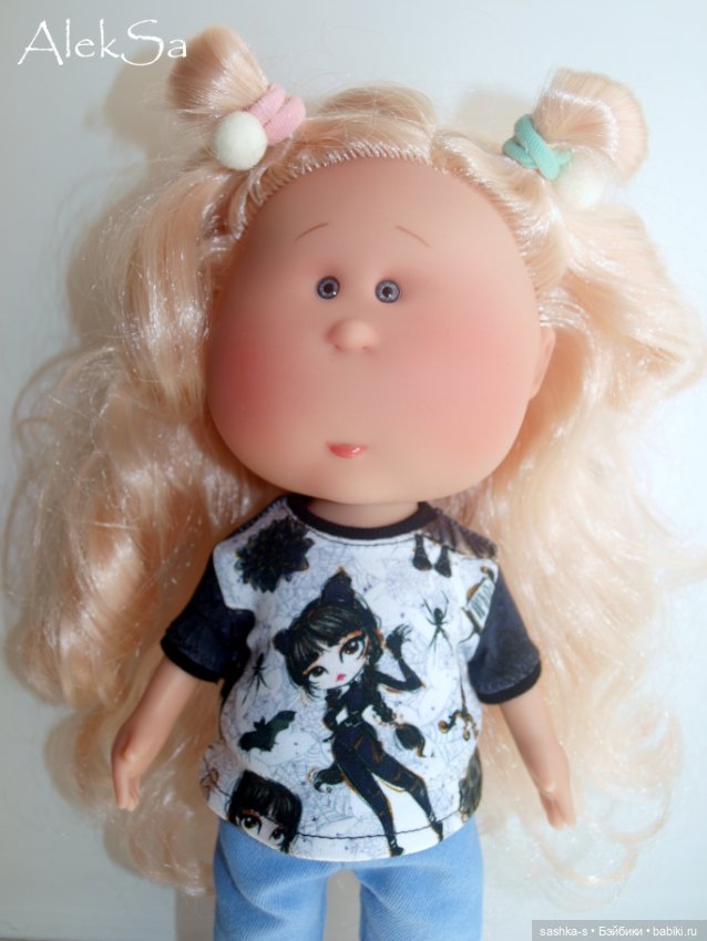 Ох уж эта Уэнсдей! Новые трикотажки для разных кукол