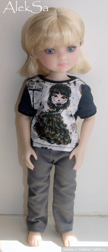 Ох уж эта Уэнсдей! Новые трикотажки для разных кукол