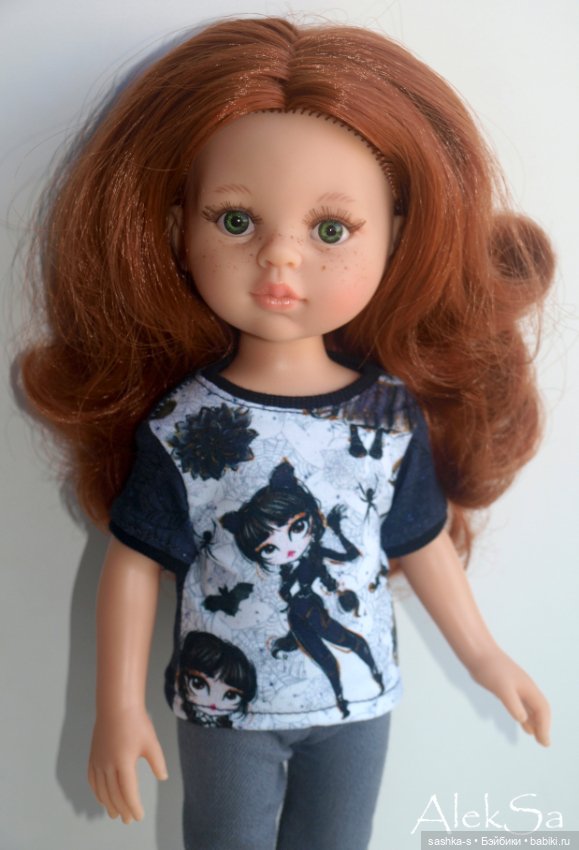Ох уж эта Уэнсдей! Новые трикотажки для разных кукол