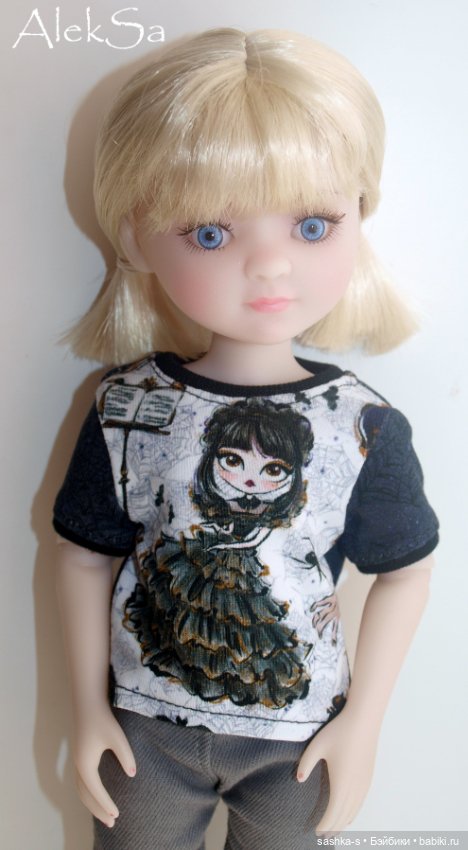 Ох уж эта Уэнсдей! Новые трикотажки для разных кукол