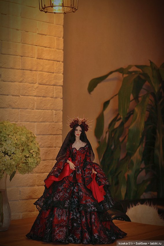 Santa Muerte — Авторские шарнирные куклы своими руками: лепка (фото 2)